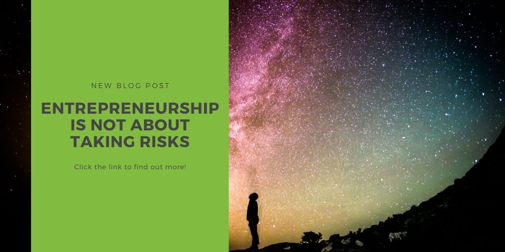 Connect_NowBN's tweet photo. Entrepreneurship is NOT about taking RISKS. It’s about mitigating risks. It’s almost a cliché in business. You must be a risk-taker to be an entrepreneur: “it’s all about taking risks”.  Find out what our thoughts are on taking risks here
https://t.co/0ddacDXng9

#risks #business https://t.co/k5jf2efU1G