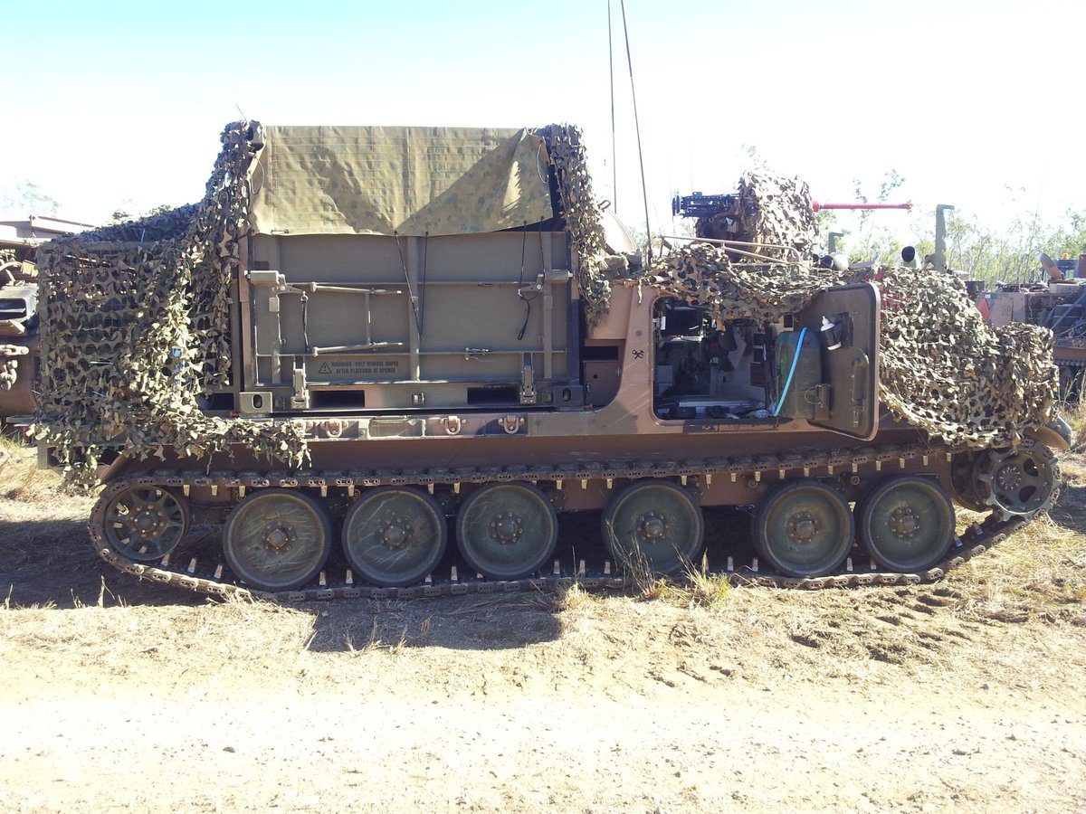 Last and most important is the all important logistics. The Aus Army Tk Sqns are supported by a highly mobile, protected and lethal A1 Supporting Tracked Echelon. Integral ammunition, fuel, repair parts and stores constitute the commanders reserve.