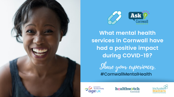 Cornwall_Link's tweet photo. Talking #cornwallmentalhealth
Q6: What mental health services in #Cornwall have had a positive impact during #COVID19?
Share your experiences π¬
#Mentalhealthawarenessweek #Mentalhealthawarenessmonth #CornwallLink #AskCornwall #ConnectedCornwall https://t.co/1uoI7hqjJO