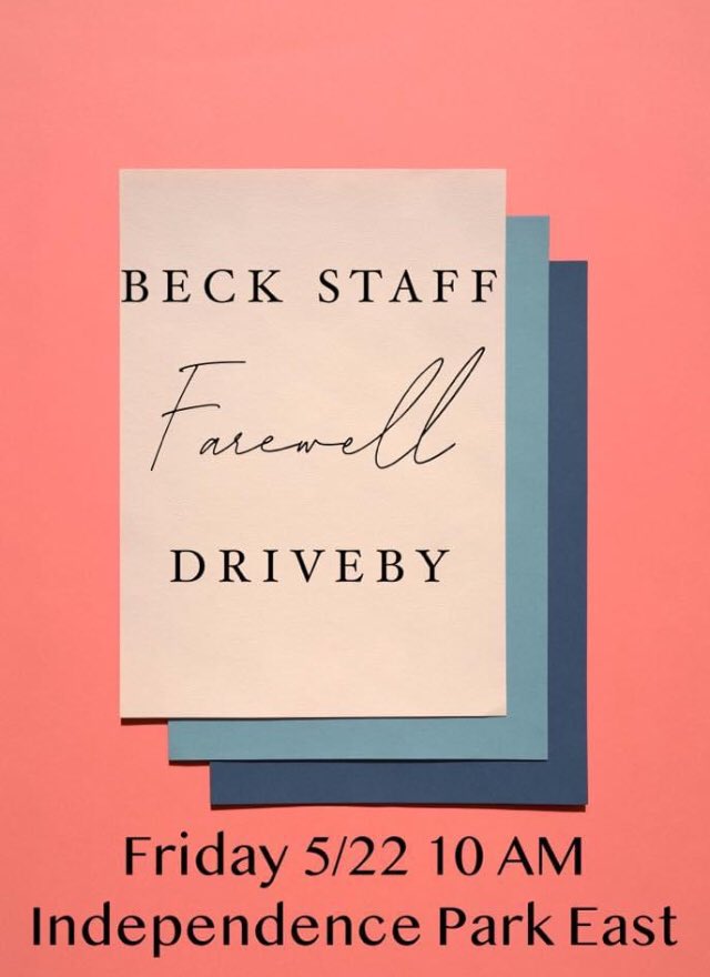 Beck PTA tweet media