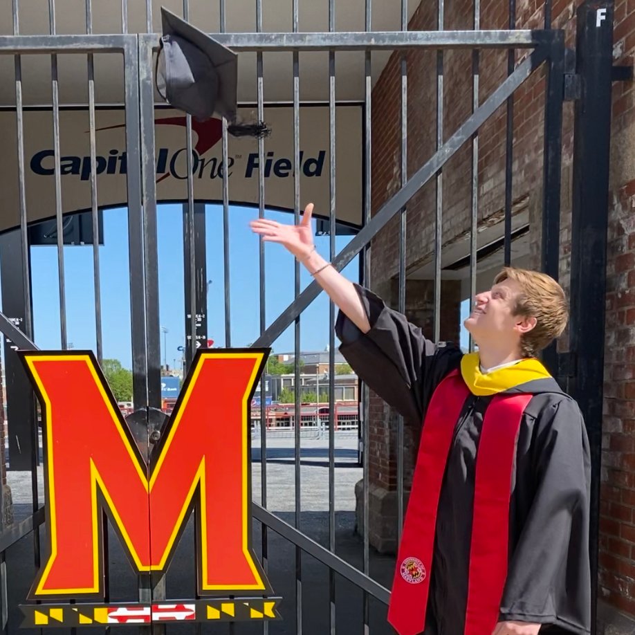 Congrats to Terp Seniors #UMDgrad and especially <a href="/MaxSeidman1/">Max Seidman</a> !!!   Now take that B.S. in Biology use it to heal the world!