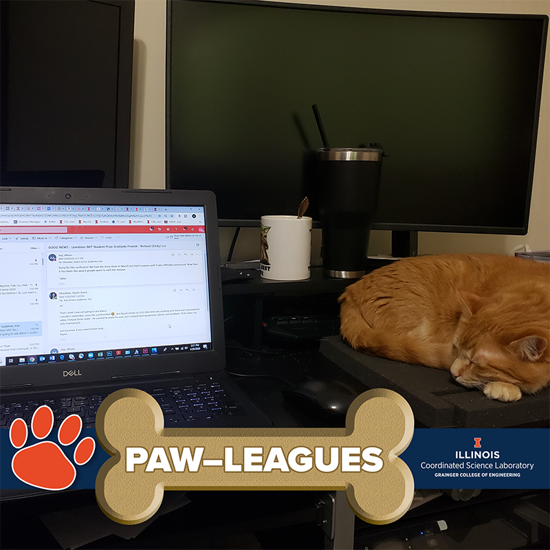 CSL_Illinois's tweet photo. This week's CSL Pawleagues are some familiar faces wishing you a great weekend! https://t.co/6PXFiiLAoq