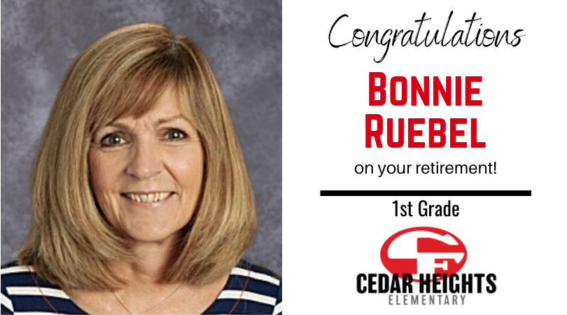 CF_schools's tweet photo. Congratulations Bonnie Ruebel, 1st-grade teacher at @CH_Tigers, on your retirement! https://t.co/AHfxqz4O9R