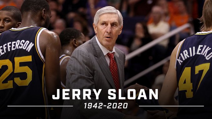 NBA傳奇名帥Jerry Sloan去世  曾執教爵士23年被譽為”教父”
