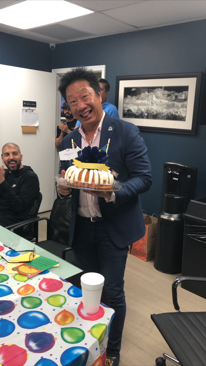 InfinityAirGRP's tweet photo. It’s a great day today! Happy Birthday to our CEO/President Jimmy Wu. 🥳 We hope you have a great day and celebrate with your family and friends. Thank you for being such a great leader to our team 🙌🏼

#Infinityair #Allflight #Aviation #Aerospace #birthday #Celebrate https://t.co/LX9wpH899f