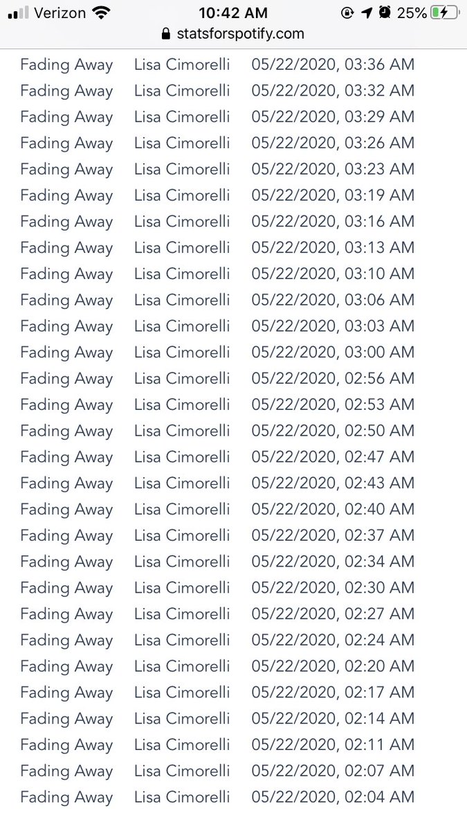 this is what happens when u fall asleep listing to #FadingAwayOutNow 
(also there is a lot more but that’s around where i fell asleep)
@LisaCim