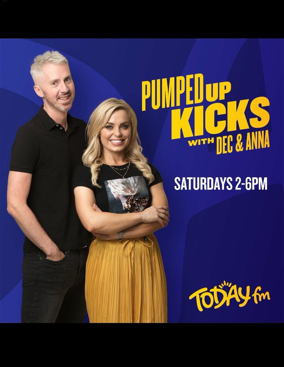 Delighted to be asked onto @TodayFM @todayfmsport show ' Pumped up Kicks' Really looking forward to chatting with @DecPierce @AnnaGCork About working with athletes during the covid-19 Tune in from 5.20 pm if you get a chance 👍