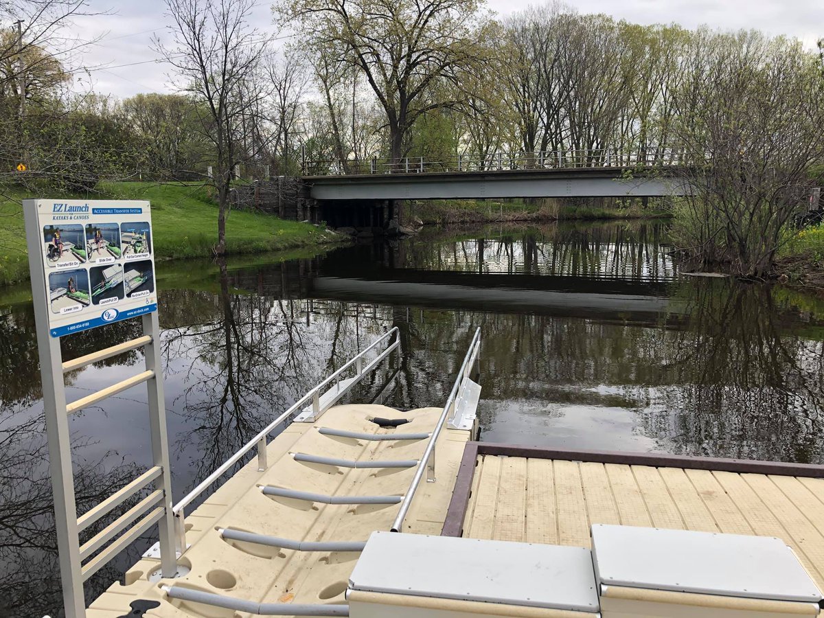village_suamico's tweet image. Fireman's Park (1740 Riverside Drive) received a face-lift this spring with the addition of a canoe/kayak launch, lighted parking lot, paved path, and boardwalk to connect the park to businesses in the Historic Downtown Suamico area. Enjoy! - AK #Suamico