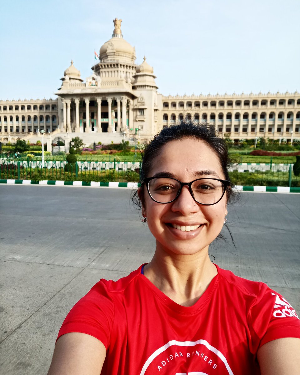 BidriDr's tweet photo. Empty roads, a good view of the Vidhana Souda and lots of fresh air. Good enough motivation be an early bird and go for that run.
What motivates you ?
#RelaxedLockdown #RelaxedBangalore #Bangalore #RunnersOfBangalore #RunnersOfIndia https://t.co/9RHGDknr0i