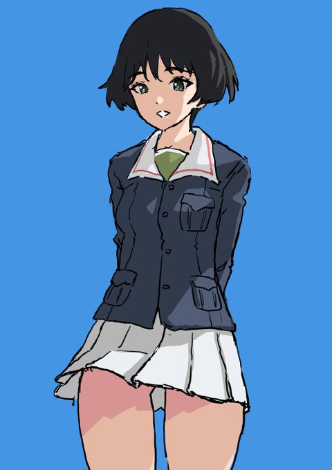 #ガルパン版深夜のお絵描き60分一本勝負
#ガルパン版深夜のお絵描き60分一本勝負_20200522 