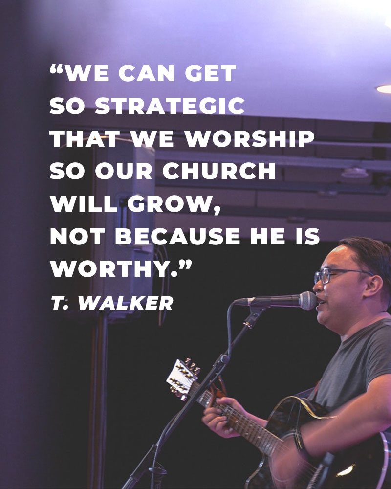 chrchsocial's tweet image. We should strive for excellence in our worship, yes, but we must keep our eyes on what is central to worship - a God who is worthy to be praised.⁠