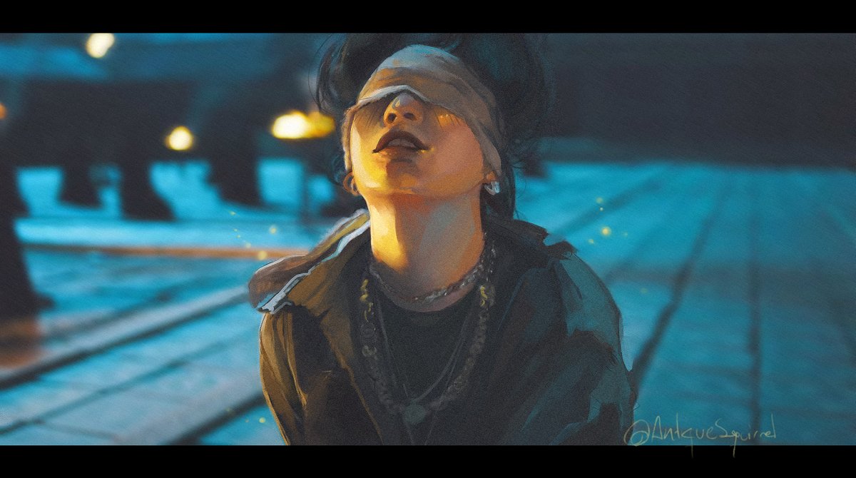 AntiqueSquirrel's tweet image. I love this MV a normal amount

#btsfanart #Yoongi #AGUSTD2 #AgustD