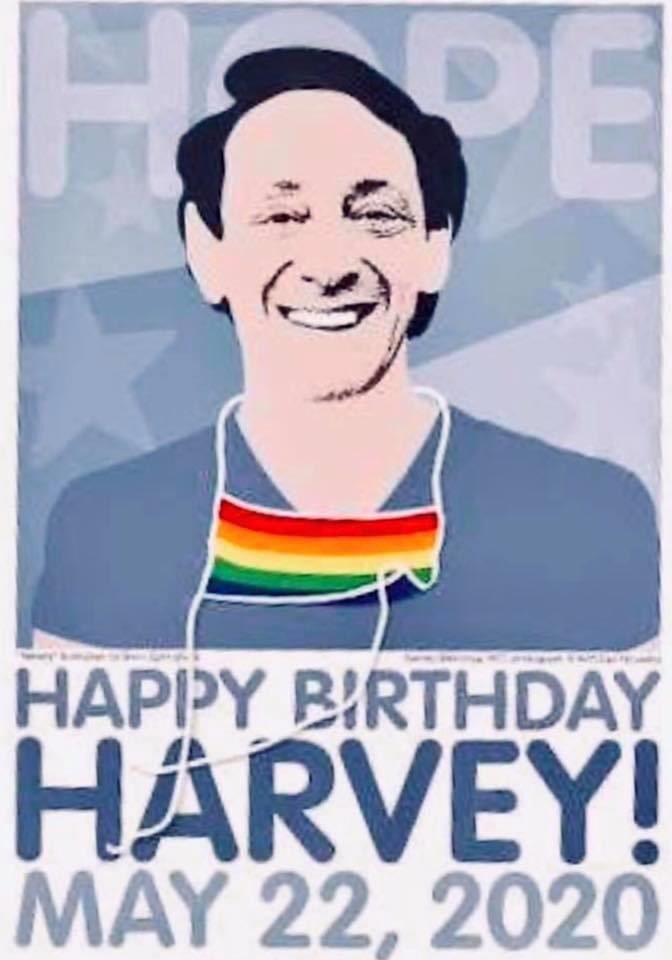 Happy birthday Harvey Milk - absolute legend    