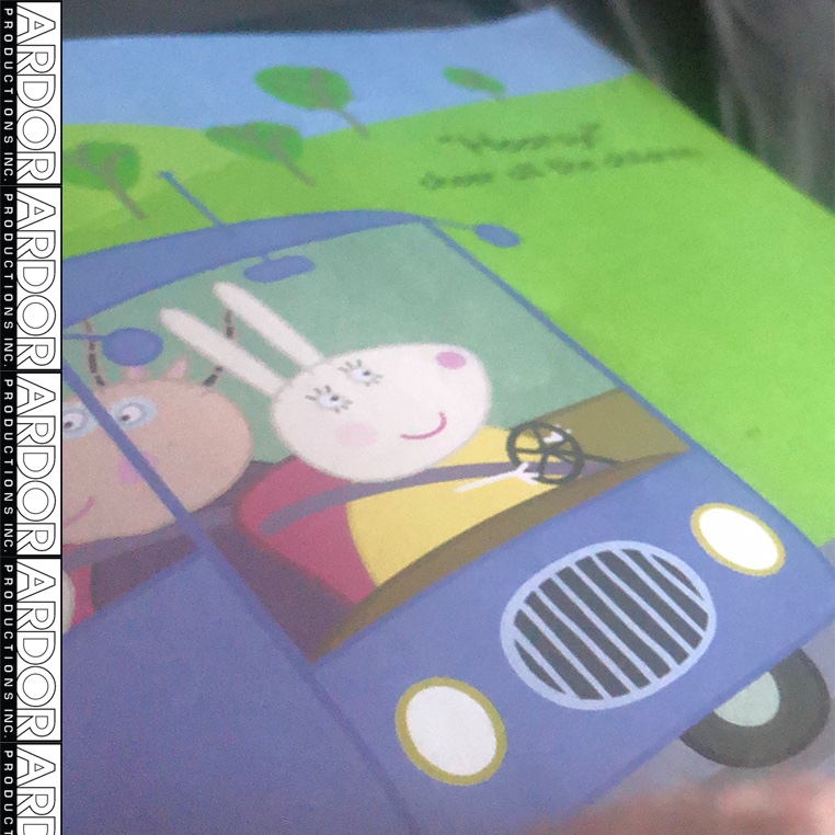 We're trying to keep our reading up even if it's with #PeppaPig #LOL #FullOfLifeFridays #FamJam #FamilyTime #Reading #GetYourMindRight #ReadABook #Read #ReadingTime