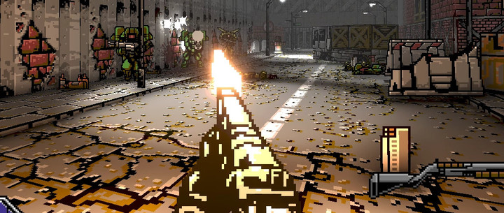 gamergen_com's tweet image. Project Warlock : le FPS rétro sortira le mois prochain sur consoles gamergen.com/actualites/pro… #ProjectWarlock #FPS