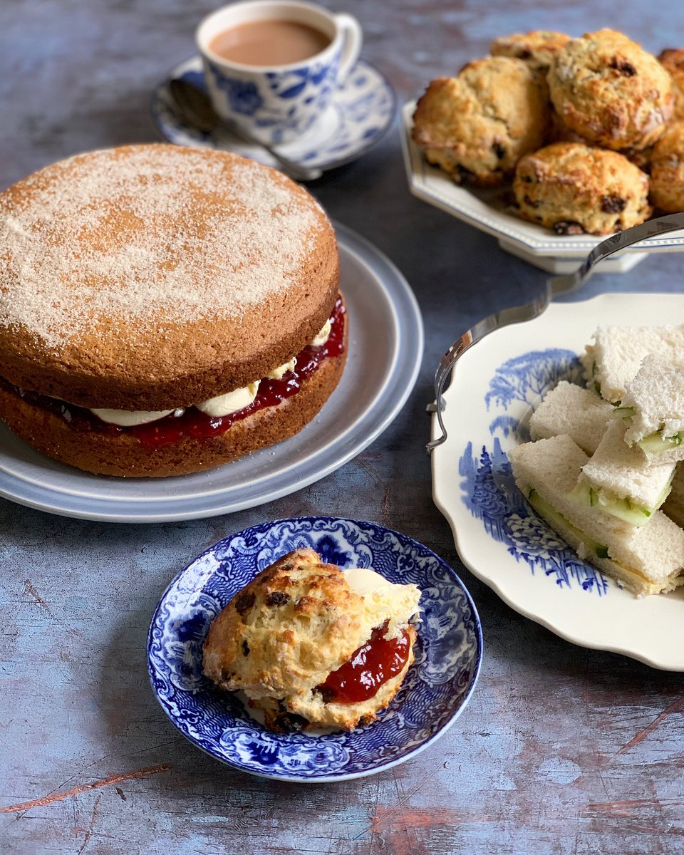 I’ve made the 3 recipes by Countess Carnarvon in readiness for tonight’s live streamed Afernoon Tea with the countess at Highclere Castle (the original Downton Abbey) on Viking TV @vikingcruises at 7pm BST viking.tv/index/story/at… <a href="/HighclereCastle/">Highclere Castle</a> #downtonabbey #vikingtv