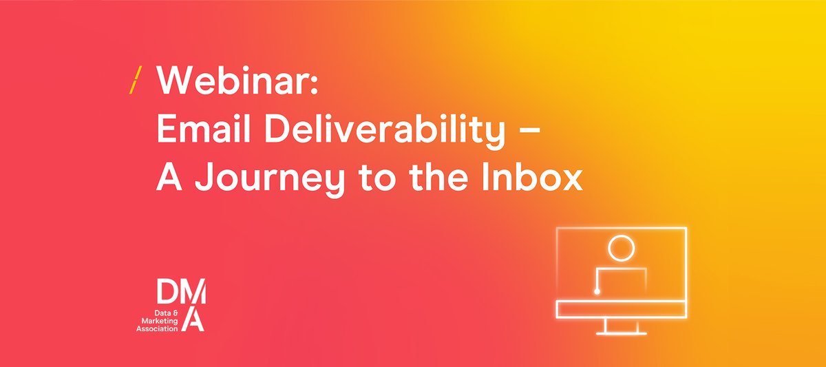 Have you registered for our joint webinar with the <a href="/DMA_UK/">DMA UK</a>? If you're an #email marketer, this is one you won't want to miss, packed full of #deliverability and #data insights. Save your seat! bit.ly/2Ztg1oo