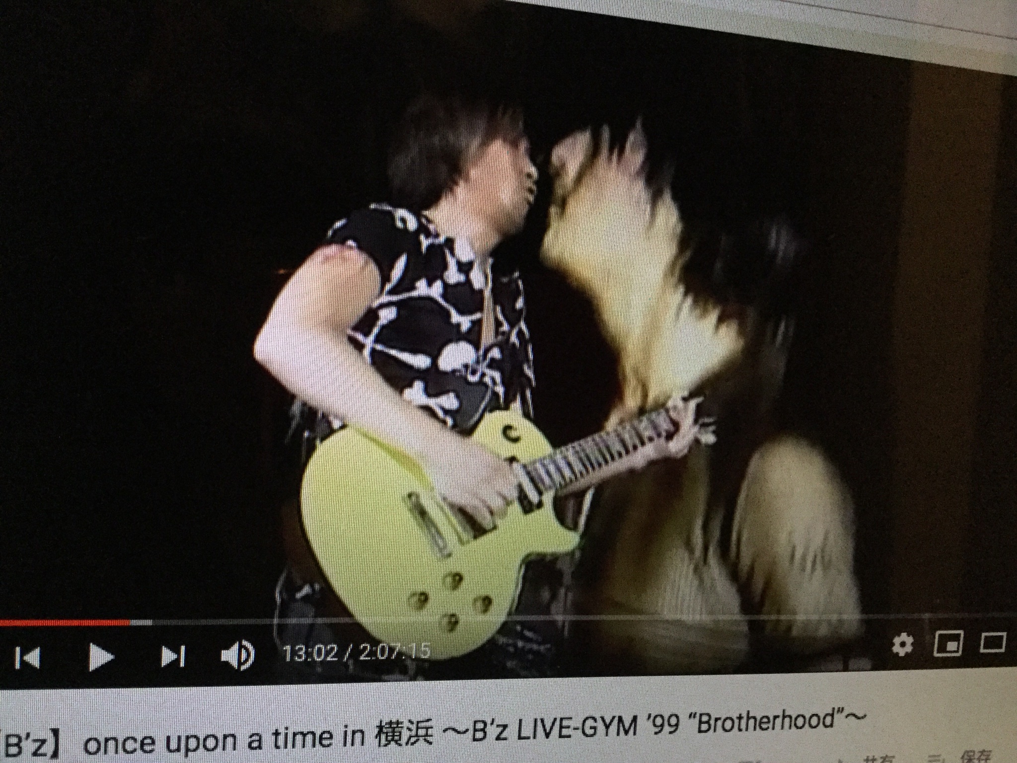 B'z ライブ 2008 Brotherhood '99 復刻TシャツL B'z LIVE '99 Brotherhood 復刻 2008 Tシャツ - メルカリ