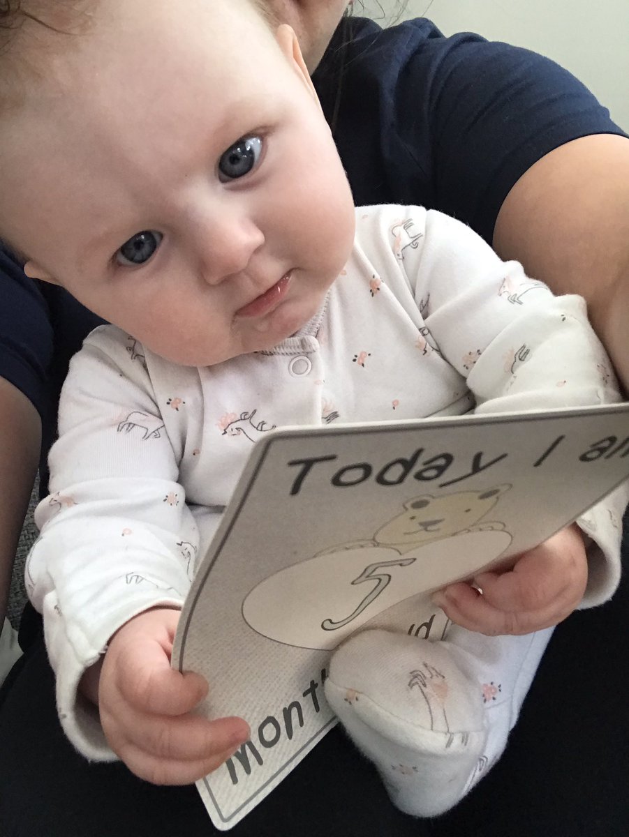 bekshep1987's tweet photo. 5 months old today and I like to chew everything 😂👶🏻😘 https://t.co/QGyZp4beLQ