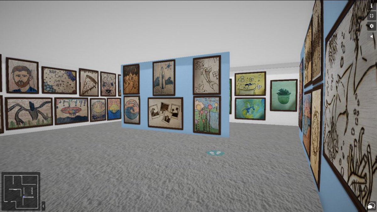 Next week we will be launching our first ever Virtual Arts Festival! Next week you will be able to virtually walk through our LMS gallery to view hundreds of student artworks! Here is a sneak peak!! <a href="/LMSNation/">LMS Nation</a>