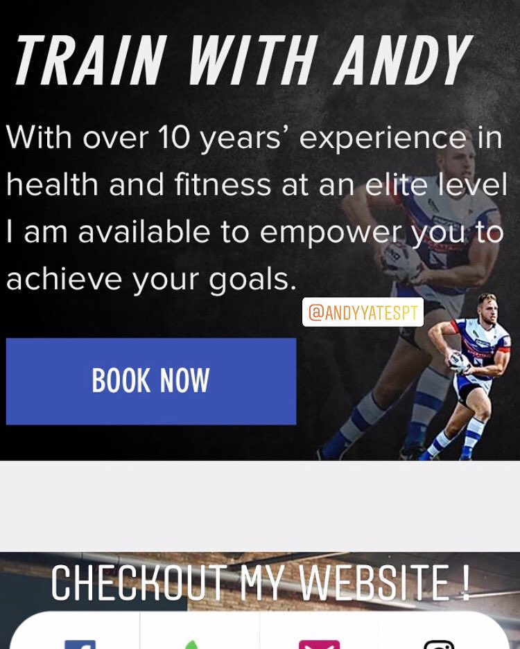 Checkout my website 
abyatespersonalfitnesssolutions.com
Together we will achieve your goals!
Move Better 🏃‍♂️Train Smarter 🏋️‍♀️