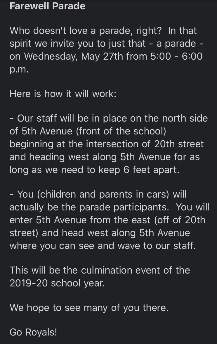 Who doesn’t love a good parade?