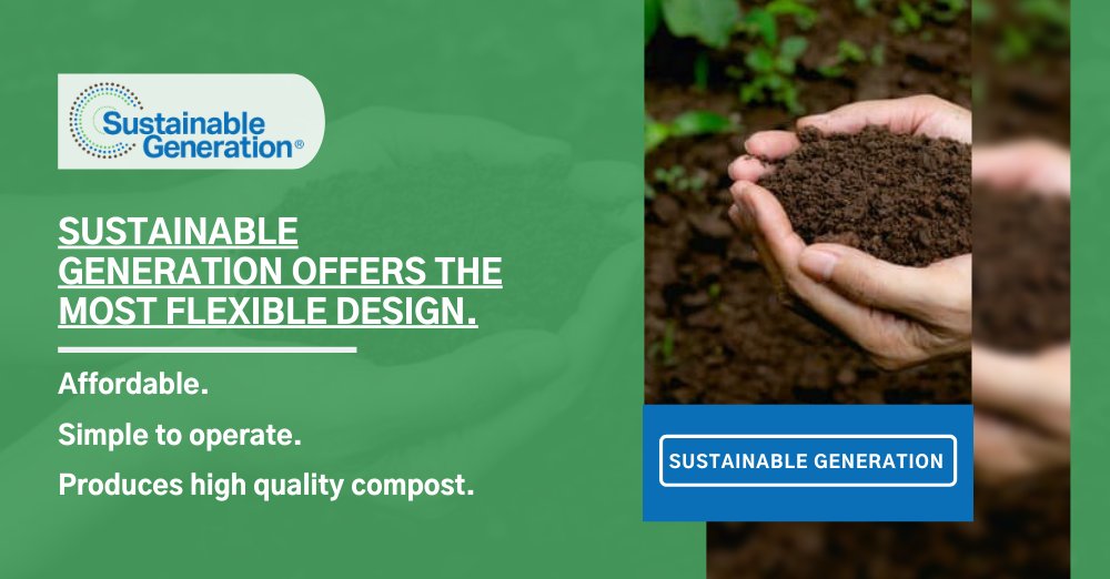 SustainableGen1's tweet photo. With our innovative technology, Sustainable Generation offers the most flexible designs that are affordable, have low energy consumption, are simple to operate, effective in all climates, reduce odor, maintain moisture &amp; produce high quality compost! https://t.co/ygLkqFrVjv https://t.co/aFDXqUL5u7