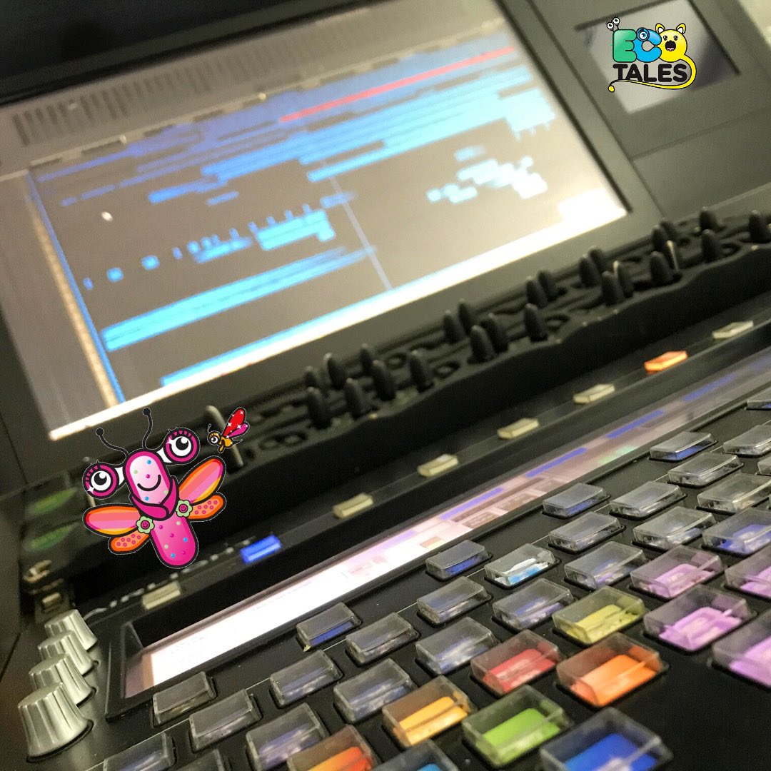 An exclusive glimpse of the #action at #EcoTales HQ! Isy Invertebrate is helping write &amp; #produce her latest #song, so watch this space! Let us know which #story, #song or <a href="/EcoTales/">EcoTales</a> character is your favourite #EnvironmentalEducation #Podcast #music #invertebrate #vanishing