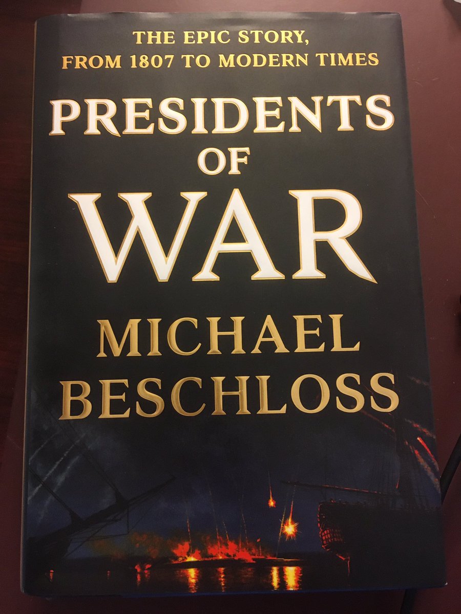 Suggestion for May 22 ... Presidents of War: The Epic Story, From 1807 to Modern Times (2018) by Michael Beschloss.