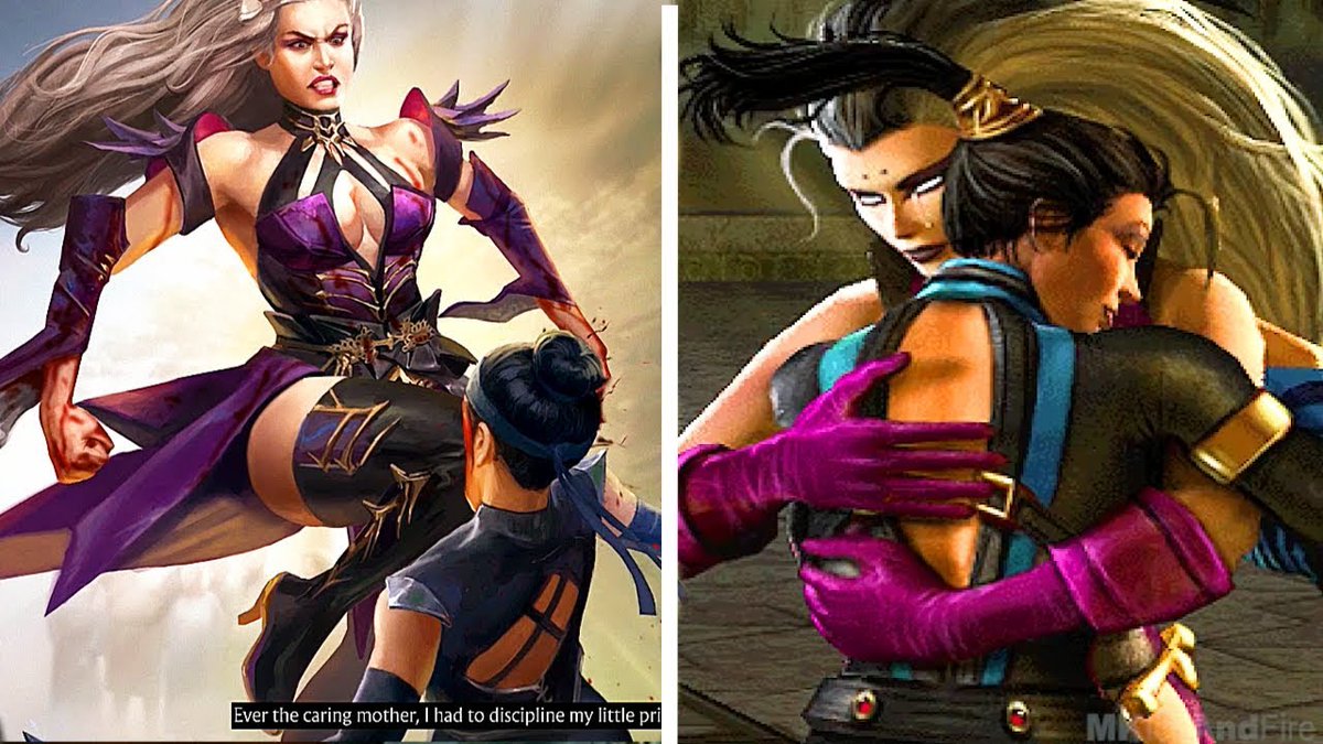  #NotMySindel is a call against NRS' decision to retcon originally heroic, noble and good female character into a gold digging dick hungry villain as the "new canon". If you would like to, please write that hashtag, address  @NetherRealm and  @MortalKombat accounts using this image: