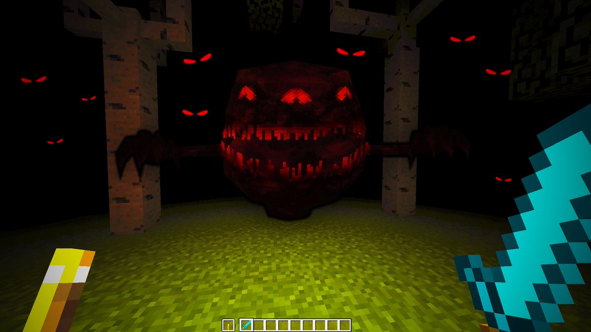 supaahhh's tweet photo. Proximo video, este sabado... Convierto minecraft en un juego de terror ya vereis ya como grito jajaja https://t.co/qc9W2i7Tg6