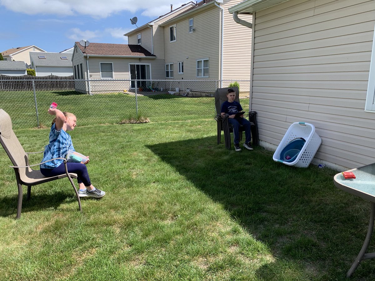 JenAntRN's tweet photo. McDivitt Field Day 2020 Event 3
Benjamin/Ms. Donovan/5th and Ella/Mrs. Addeo/2nd @PEMcDivitt @McDivittSchool https://t.co/TcLMoPwAvP