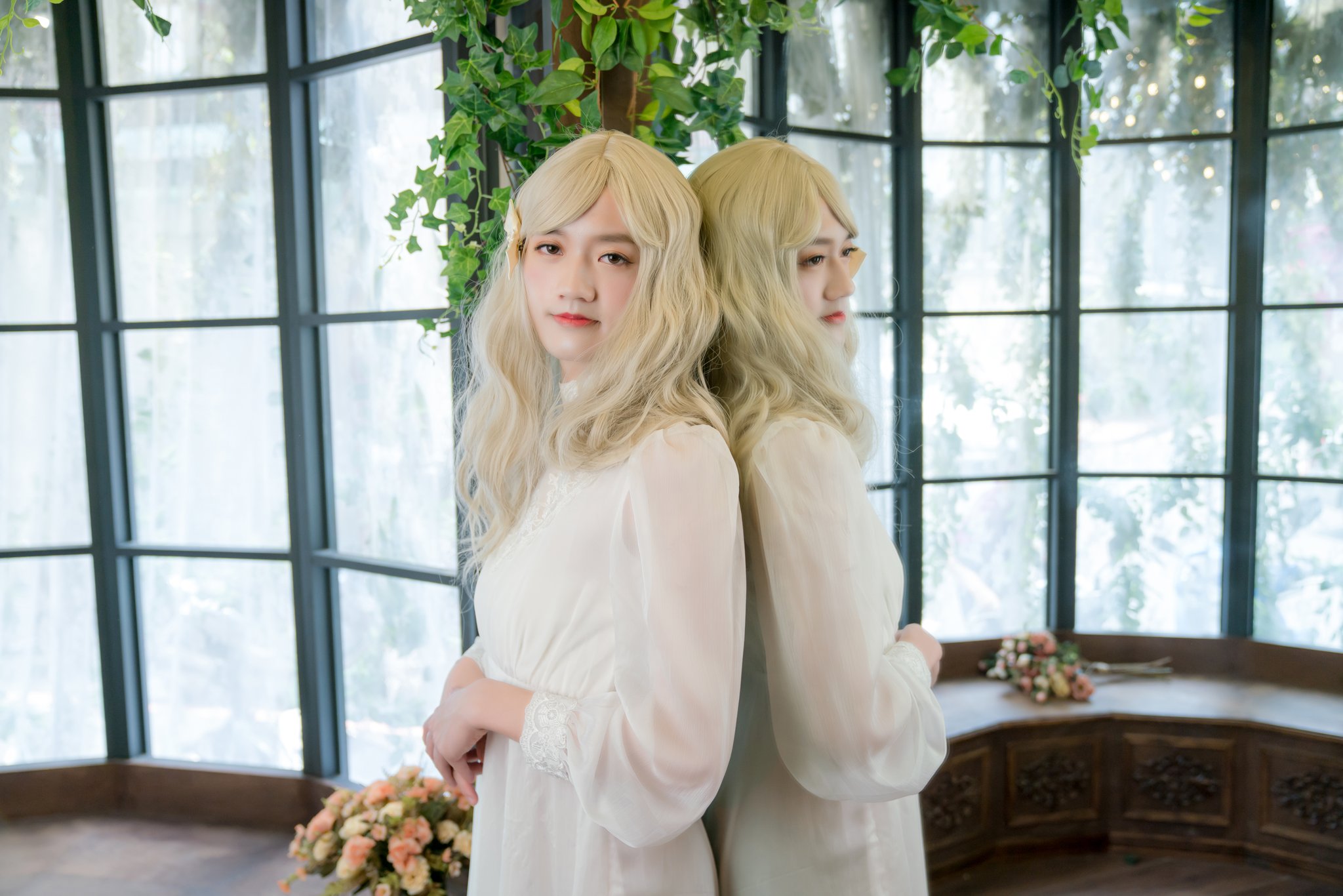 海草on Twitter 看到照片總覺得有種妖精的感覺 ᴗ 古典婚紗 婚紗造型 Otokonoko 人像攝影 Crossdresser Cd Weddingdress Weddingphotography Wedding Weddingwire Weddinghair 攝影 結婚式の写真