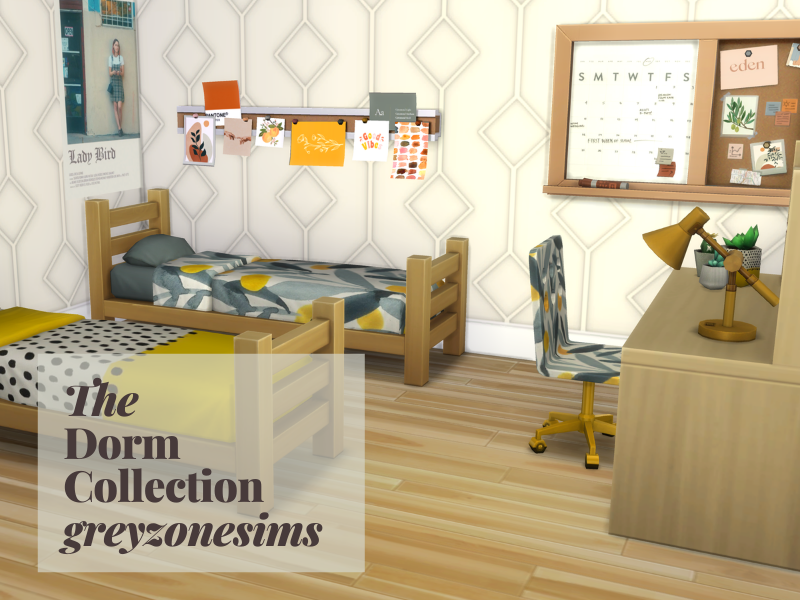 GreyzoneSims's tweet photo. My brand-new dorm collection (University recolor) is live on @TheSimsResource 
https://t.co/yn8xxQBEsE
#thesims4 #sims4 #ts4 #ts4cc #sims4cc https://t.co/RQ2AwoXRKr
