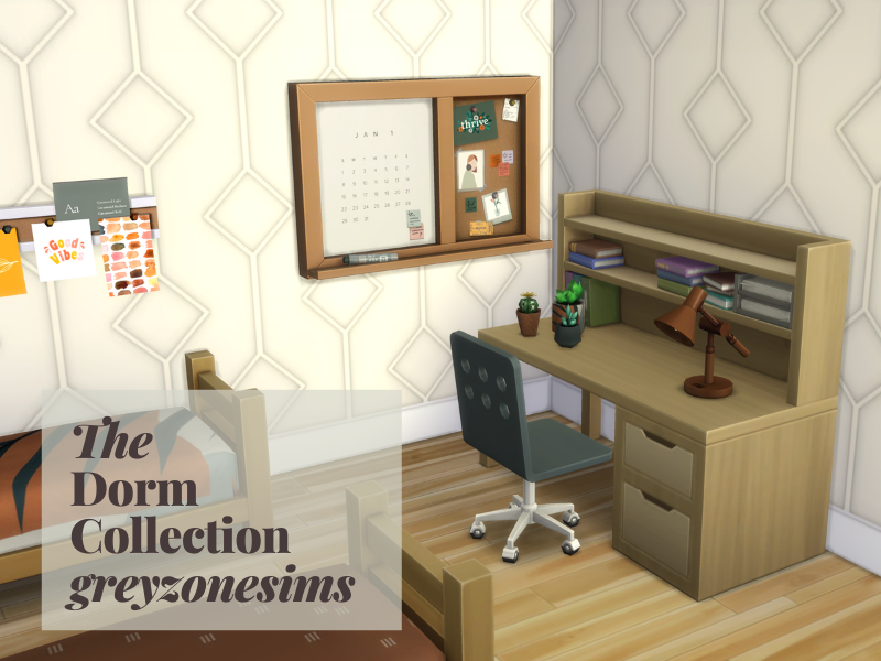 GreyzoneSims's tweet photo. My brand-new dorm collection (University recolor) is live on @TheSimsResource 
https://t.co/yn8xxQBEsE
#thesims4 #sims4 #ts4 #ts4cc #sims4cc https://t.co/RQ2AwoXRKr