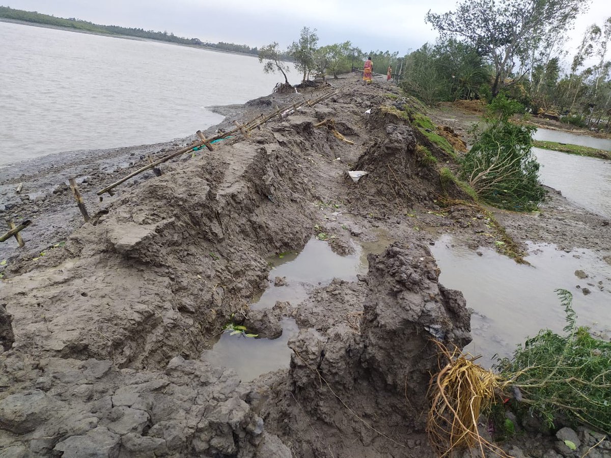 Several have minor injuries from fallen trees, have hurt themselves retrieving their belongings, a friend slipped while wading through torrential rain & wind. It has been terrifying for children. Deb, 8 years old, cried through the night. This morning he still felt scared.