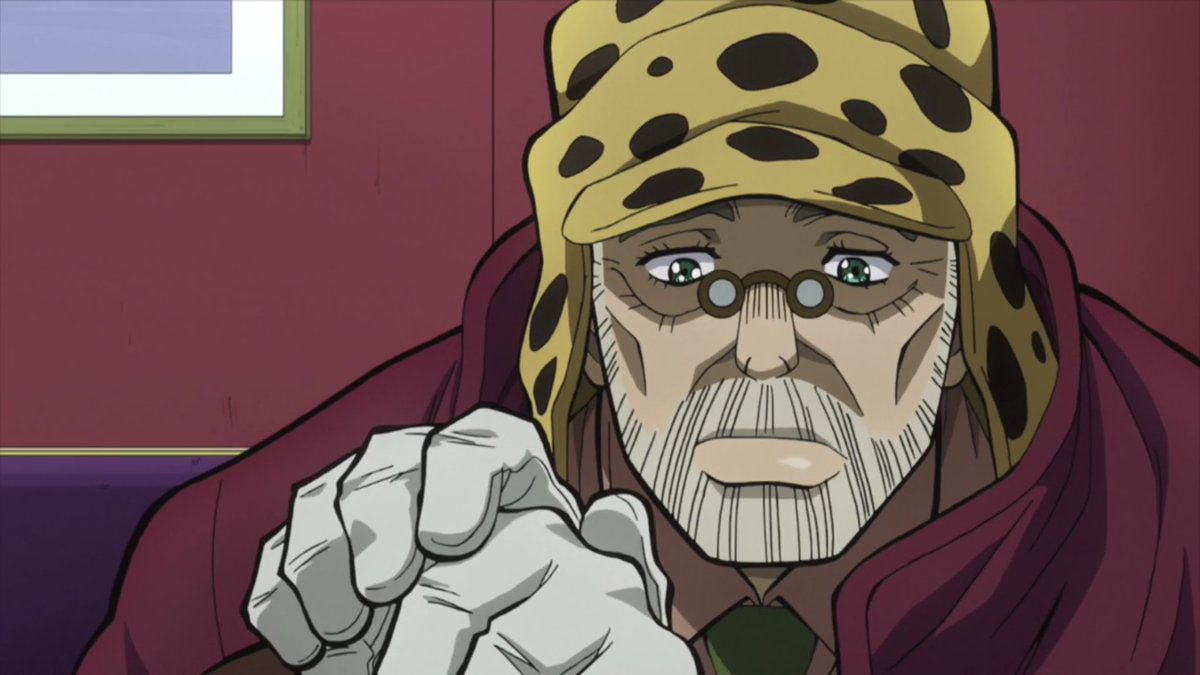 StickerTricker's tweet photo. The Crusaders will always be my favorite crew in the entire series of JoJo and this is why. The remaining members feel like retired legends that fought in the battle against DIO and went through hell. Then in later parts we see how it’s affected them and how they’ve all changed. https://t.co/egSuHJPoGz