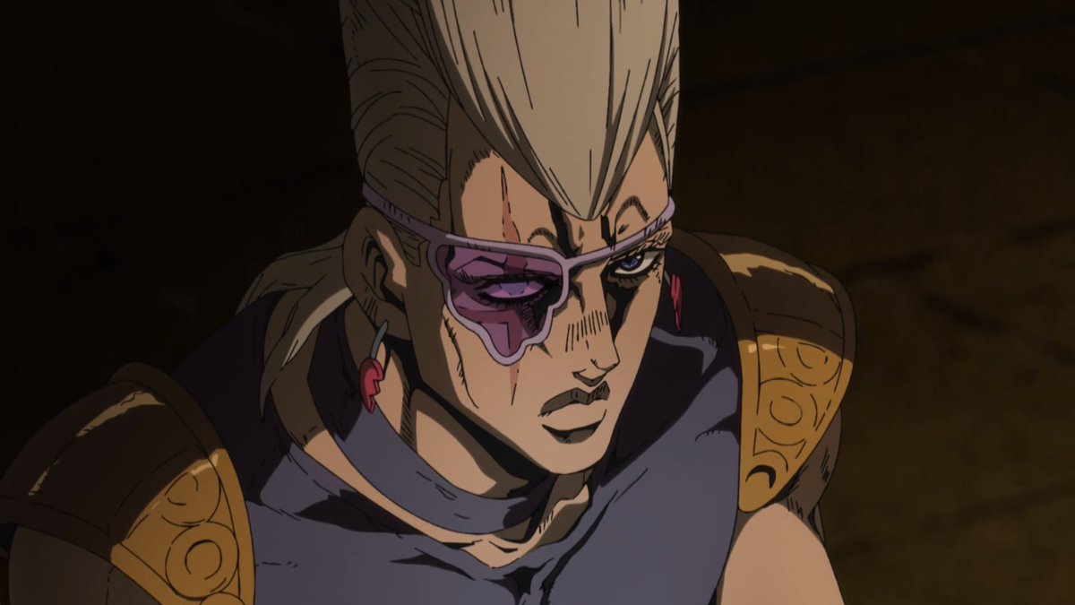 StickerTricker's tweet photo. The Crusaders will always be my favorite crew in the entire series of JoJo and this is why. The remaining members feel like retired legends that fought in the battle against DIO and went through hell. Then in later parts we see how it’s affected them and how they’ve all changed. https://t.co/egSuHJPoGz