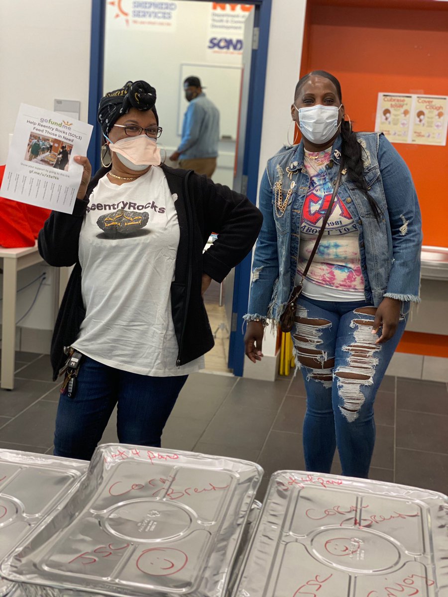 Yesterday we fed 450 people!! 
In partnership with <a href="/NYPDnews/">NYPD NEWS</a>, East NY CPP, and the PJA community center we provided 450 free <a href="/justsoulnyc/">Just Soul Catering</a> meals and free masks to the East New York, Bklyn community! 
It was truly incredible ✨
