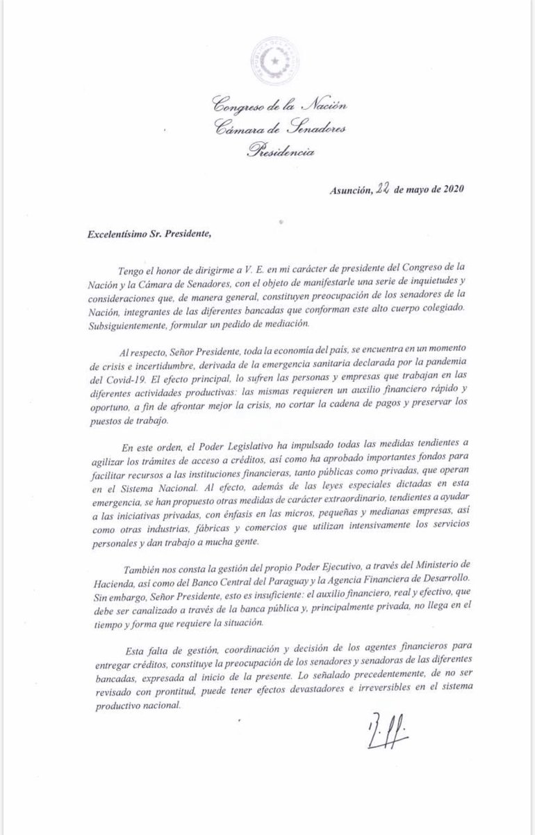 BlasLlanoPy's tweet photo. Toda la economía del país, se encuentra en un momento de crisis e incertidumbre, derivada de la emergencia sanitaria declarada por la pandemia del Covid-19.

Presidente @MaritoAbdo, necesitamos lograr un impulso decisivo y oportuno para repuntar nuestra economía. https://t.co/7Z6HX6XjX8