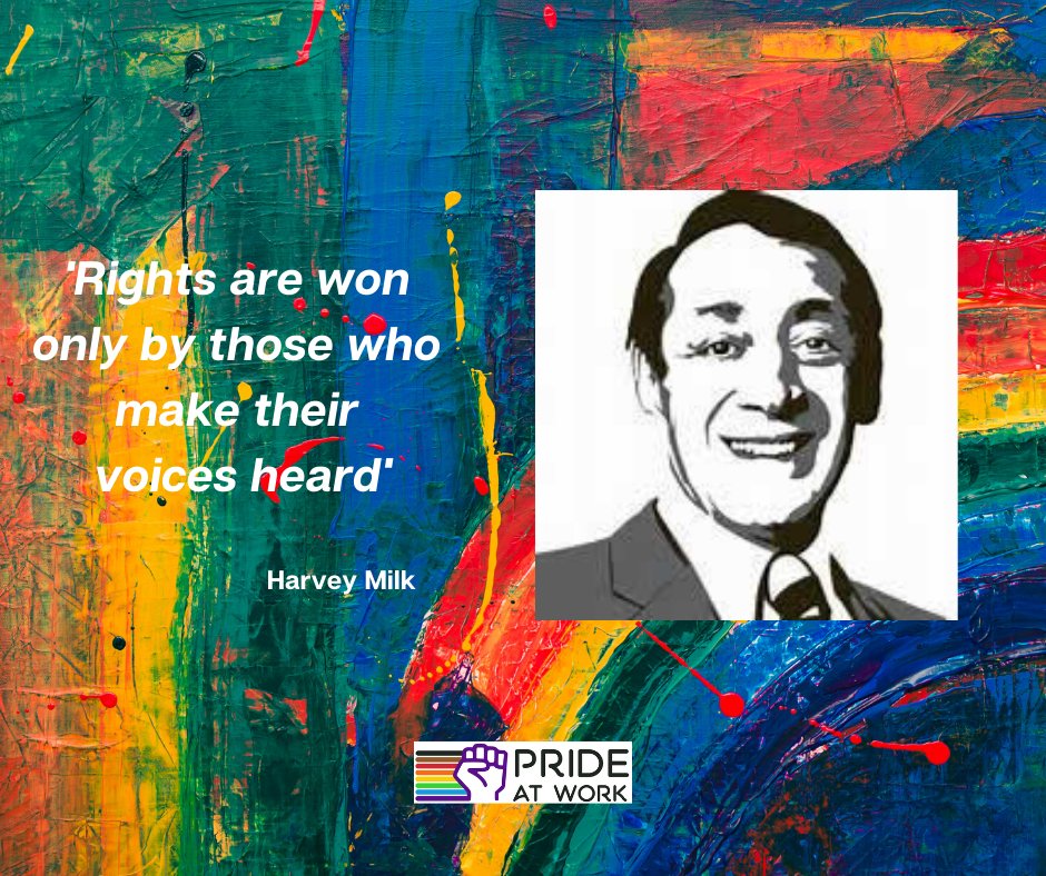 Happy Birthday, Harvey Milk (would\ve been 90 yo) 