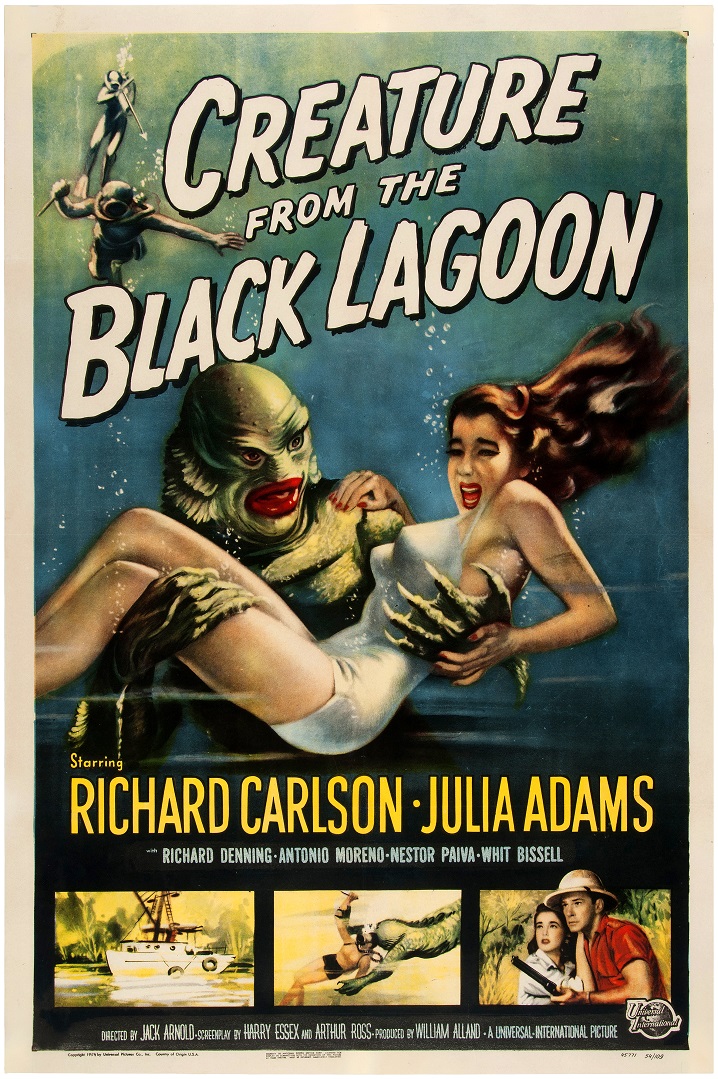 HakesAuctions's tweet photo. SOLD FOR $18,107! Another area @HakesAuctions​ does well with is #vintage #movieposters​. Just ✅ out what this original 1954 poster for #CreatureFromTheBlackLagoon sold for! Contact us today to sell your #UniversalMonsters posters!
#OverstreetGuideToCollectingHorror #horror https://t.co/QHyaUCAhFK