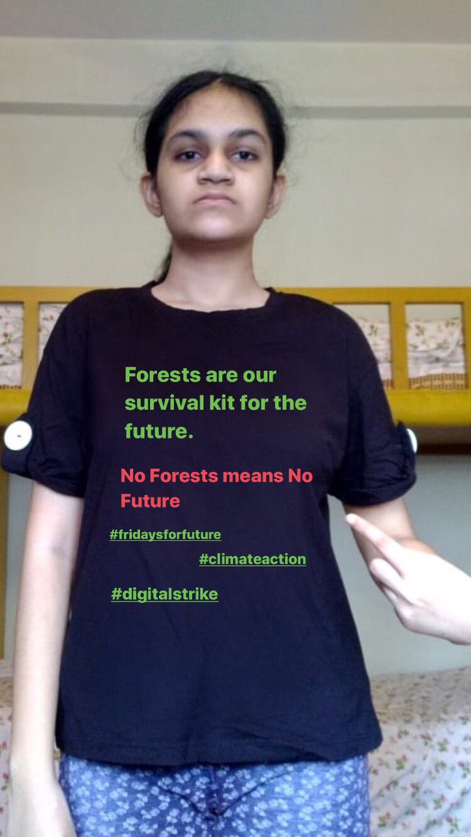 #ClimateStrikeOnline #DigitalStrike #NoForestNoFuture #BiodiversityDay #SaveDehingPatkai #SaveAmazonOfEast #stopetalinsavedibang #SaveWesternGhats #savekakinadamangroveforest @PrakashJavdekar @FFFIndia @fffmumbai1 @PMOIndia