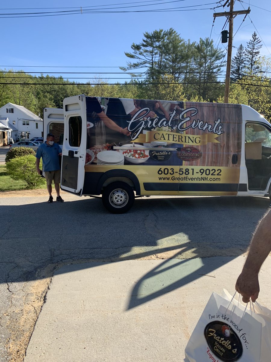 aholloranNASD's tweet photo. Thank you Great Events Catering--Fratello's and the Homestead for providing free meals to our students!  #WeAreNewfound  #smallcommunitypride #makingadifference https://t.co/cqVrX09JoK