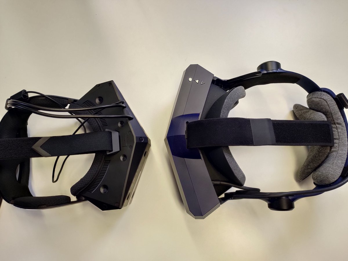 Sebastian Ang Starvr One Left Vs Pimax 8k X Widefov Vs Highres You Can Tell How The Starvr One Is Canted More Aggressively For The Wider Fov But How About