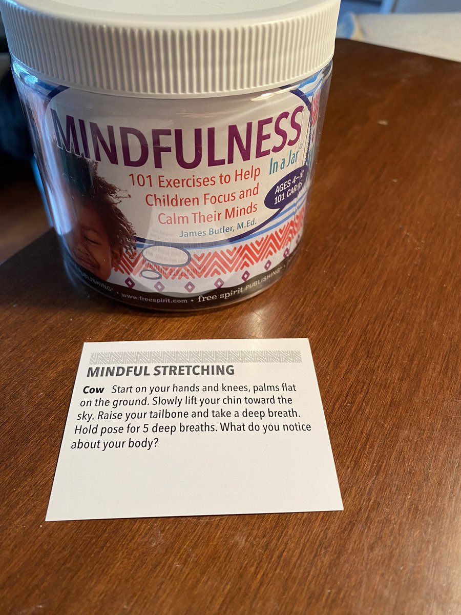 MsTracy_PSC's tweet photo. Mindful Moment.  Stretch and breathe. It is very important for your well-being. Yoga and breathing helps you relax.  #pwcscounseling #Mindfulness @PWCSMilKids @PWCSFutureReady https://t.co/SiryA1o86H