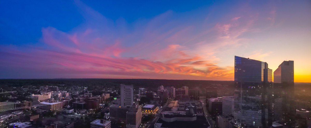 cityofwp's tweet photo. Thank you to the WP resident who shared this great photo and with it said, "Thinking about our front line first responders while watching the sunset over the city and feeling so grateful to them for all they continue to do." https://t.co/9vI7RJglfF