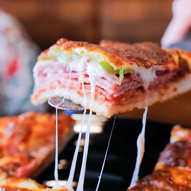 OfficialRPL's tweet photo. Just realized Regina-style pizza looks like a thick o'l book. https://t.co/H0spAi5wLx
