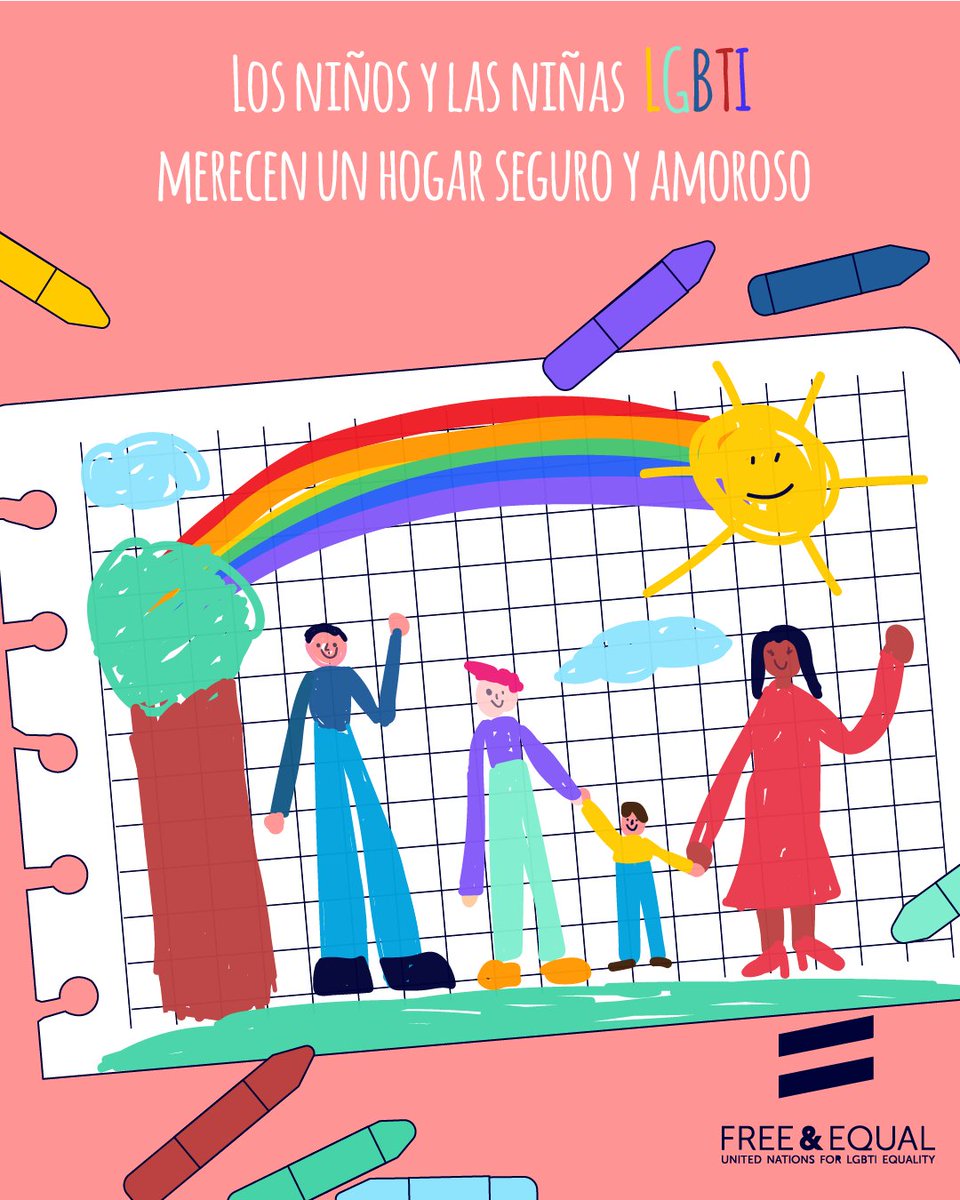 ONU_es's tweet photo. El confinamiento por la #COVID19 ha generado más casos de violencia doméstica, también contra niños y adolescentes #LGBTI, rechazados por sus propias familias.

La campaña de la ONU @free_equal pide proteger a todos, sin distinción. https://t.co/yAXcaSuYek https://t.co/NxO0swZKjn