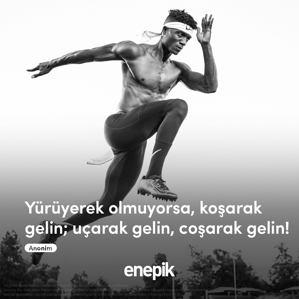 Yaşadığın zorluklarla yada ne kadar şansız olduğunla ilgilenmiyorum. Olmuyor çünkü potansiyelini sonuna kadar kullanmıyorsun. Başkalarının yaptıklarını izleyip mazeret üretiyorsun. Mızmızlanmayı bırakıp aksiyona geçmenin zamanı gelmedi mi? Artık ayağa kalk ve yüzde yüzünü ver.